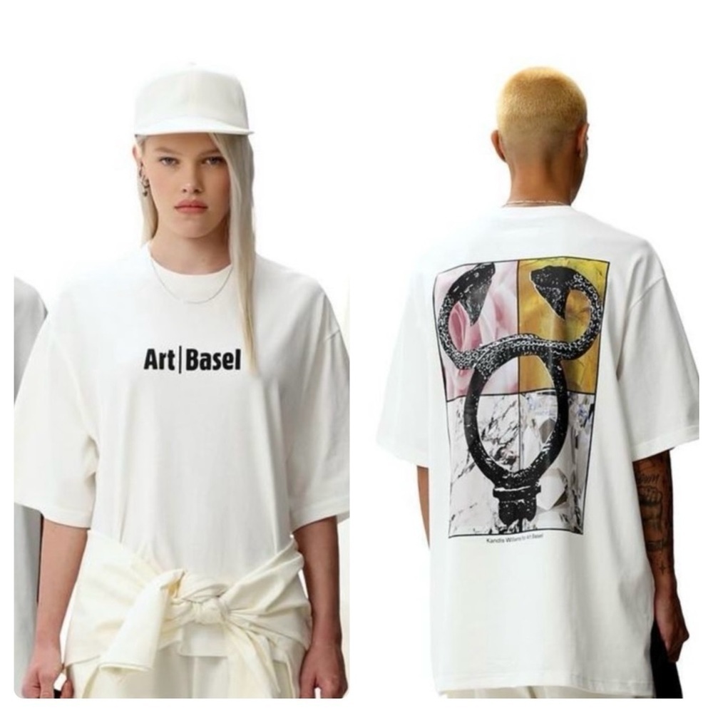 Exclusive GOAT Designer Kandis Williams Art Basel Miami 2023 White  (M6)